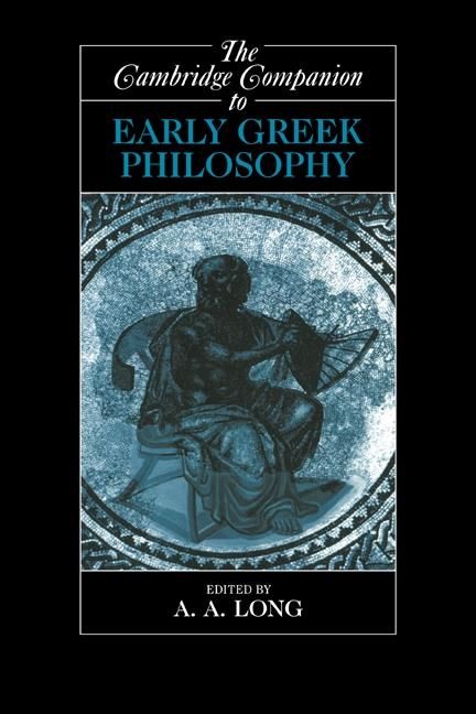 Produktbild: Cambridge Companion to Early Greek Philosophy