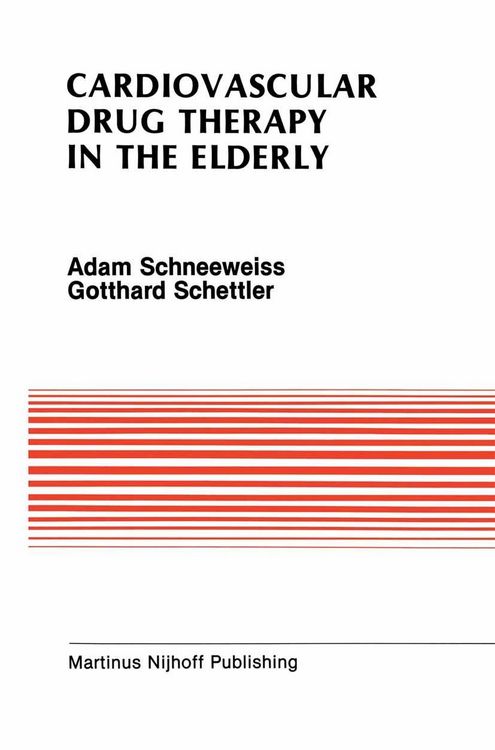 Produktbild: Cardiovascular Drug Therapy in the Elderly