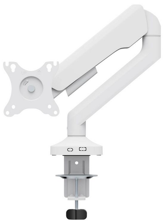 Produktbild: SpeaKa Professional SP-MM-1030 Monitor-Tischhalterung 1 Display(s) 43,2 cm (17") - 101,6 cm (40") Wei&szlig; H&ouml;henverstellbar, Neigbar, Schwenkbar
