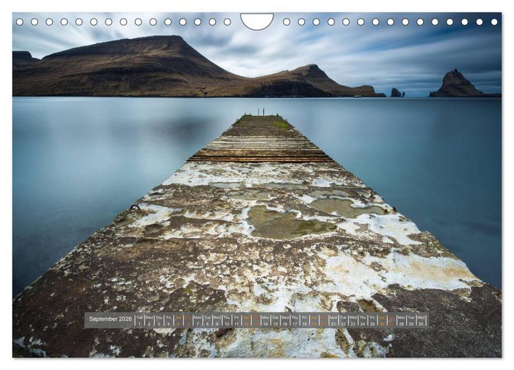 Produktbild: Spectacular beauty - Faroe Islands (Wall Calendar 2026 DIN A4 landscape), CALVENDO 12 Month Wall Calendar