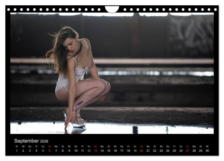 Produktbild: Outdoor Aktkalender 2026 (Wandkalender 2026 DIN A4 quer), CALVENDO Monatskalender
