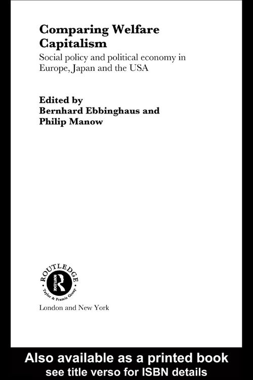 Produktbild: Comparing Welfare Capitalism