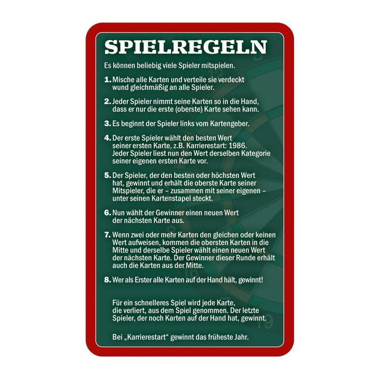 Produktbild: Top Trumps Geschenkset Darts (inkl. Dartpfeile)
