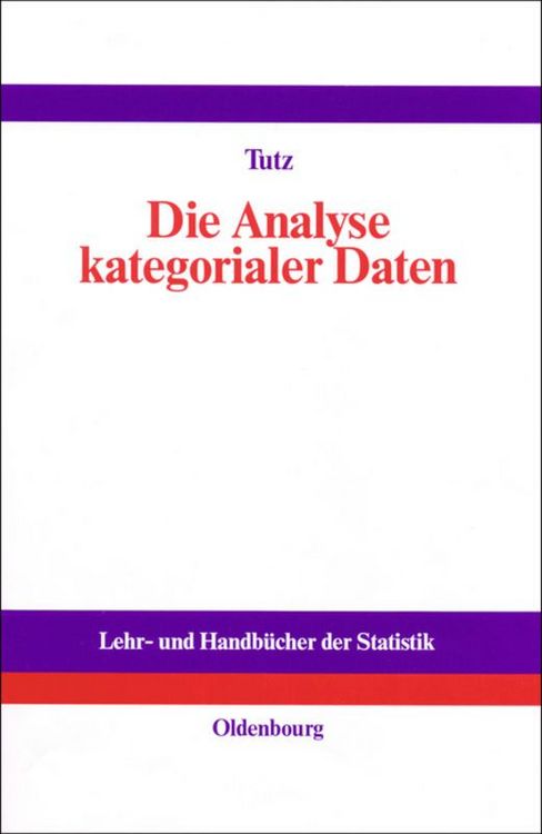 Produktbild: Die Analyse kategorialer Daten