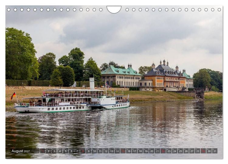 Produktbild: Dresden, ein Jahr an der Elbe (Wandkalender 2027 DIN A4 quer), CALVENDO Monatskalender