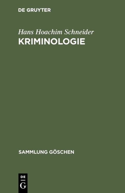 Produktbild: Kriminologie