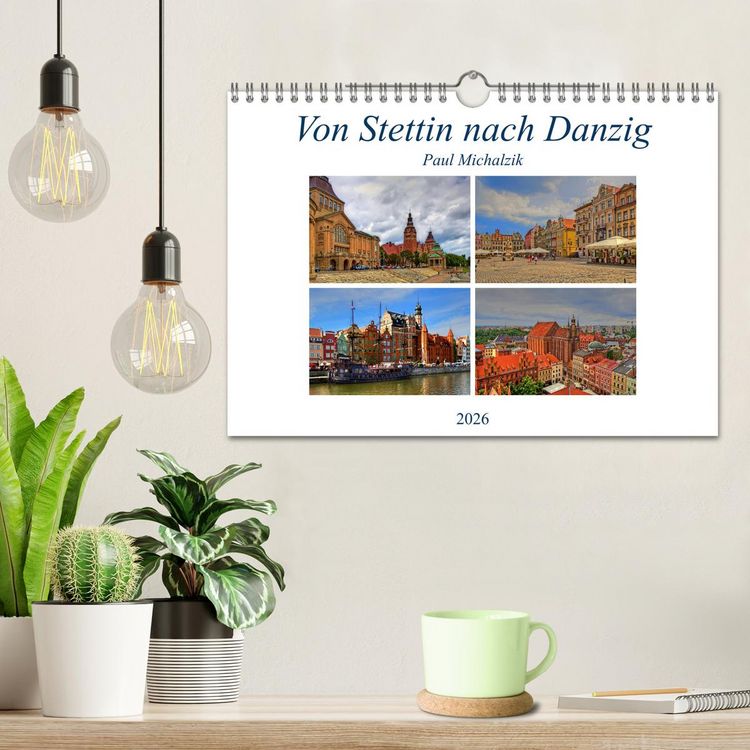 Produktbild: Von Stettin nach Danzig (Wandkalender 2026 DIN A4 quer), CALVENDO Monatskalender