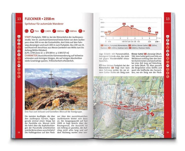 Produktbild: KOMPASS Wanderf&uuml;hrer Meran und Umgebung, Passeiertal, Texelgruppe, Ultental, 60 Touren mit Extra-Tourenkarte