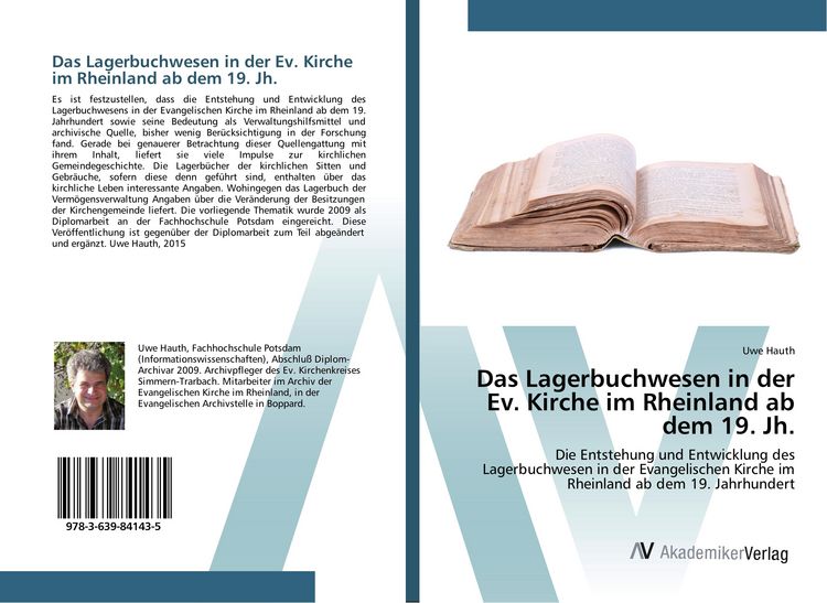 Produktbild: Das Lagerbuchwesen in der Ev. Kirche im Rheinland ab dem 19. Jh.