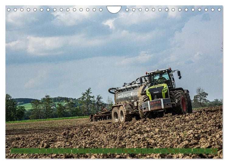Produktbild: Landwirtschaft - G&uuml;lleausbringung (Wandkalender 2026 DIN A4 quer), CALVENDO Monatskalender