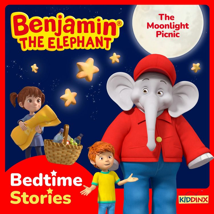 Produktbild: Benjamin the Elephant, Bedtime Stories for Kids, The Moonlight Picnic