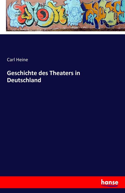 Produktbild: Geschichte des Theaters in Deutschland