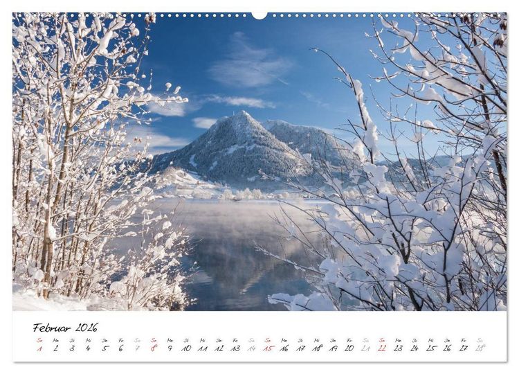 Produktbild: Oberallg&auml;uer Landschaft (hochwertiger Premium Wandkalender 2026 DIN A2 quer), Kunstdruck in Hochglanz