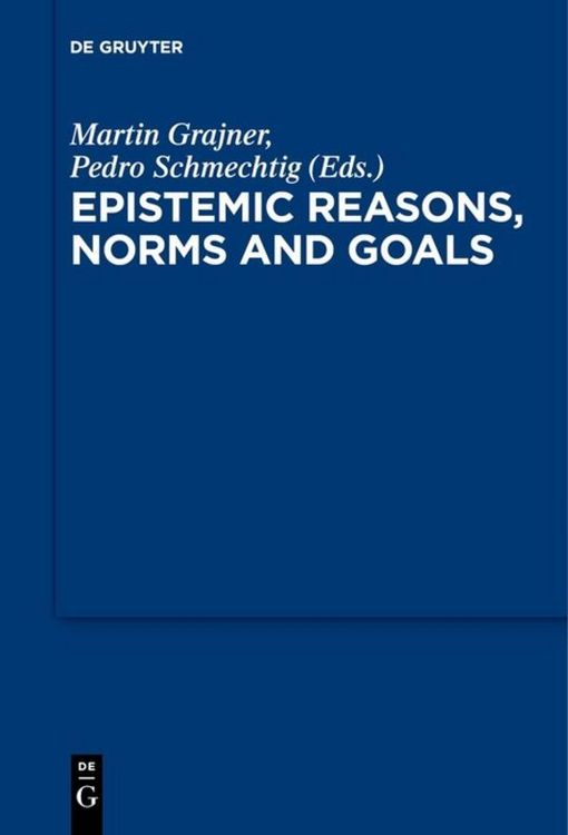Produktbild: Epistemic Reasons, Norms and Goals