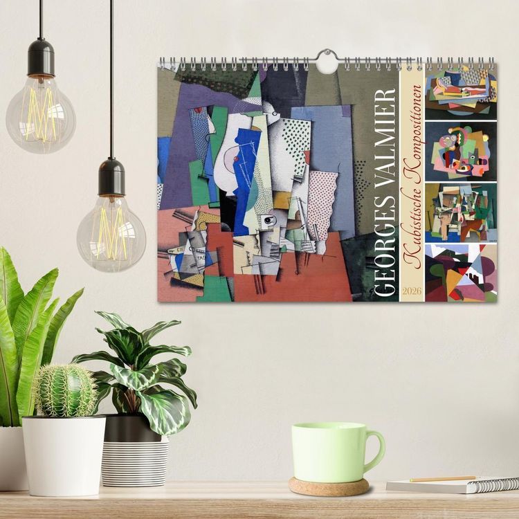 Produktbild: Kubistische Kompositionen (Wandkalender 2026 DIN A4 quer), CALVENDO Monatskalender