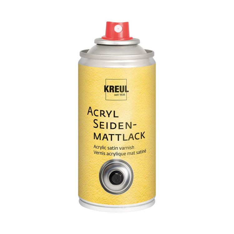Produktbild: KREUL Acryl Seidenmattlack 150ml Spr&uuml;hdose