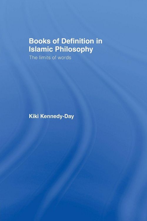 Produktbild: Books of Definition in Islamic Philosophy