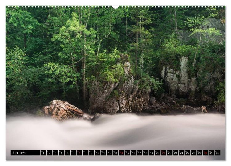 Produktbild: Nationalpark Ges&auml;use (Wandkalender 2026 DIN A2 quer), CALVENDO Monatskalender