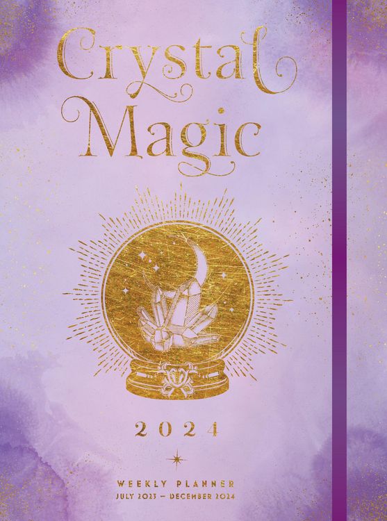 Produktbild: Editors of Rock Point: Crystal Magic 2024 Weekly Planner