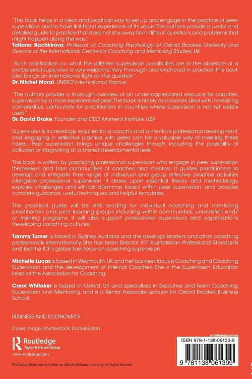 Produktbild: Peer Supervision in Coaching and Mentoring