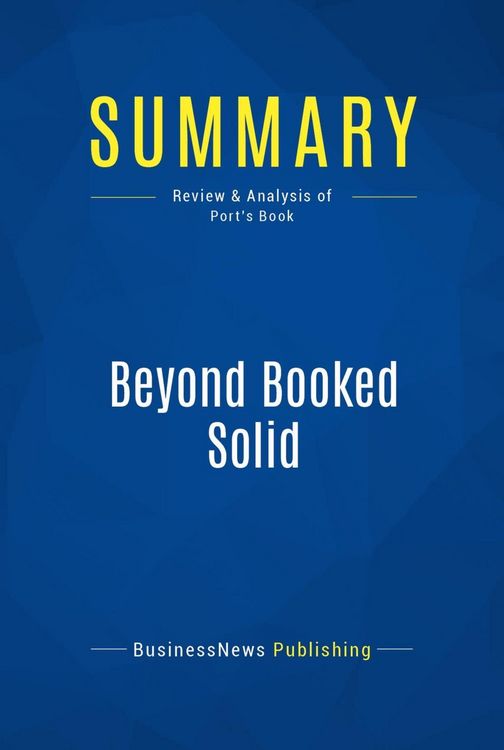 Produktbild: Summary: Beyond Booked Solid