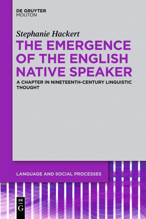 Produktbild: The Emergence of the English Native Speaker