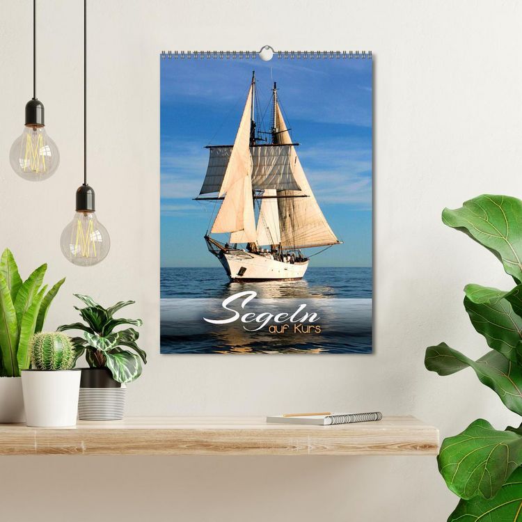 Produktbild: Segeln - auf Kurs (Wandkalender 2026 DIN A3 hoch), CALVENDO Monatskalender