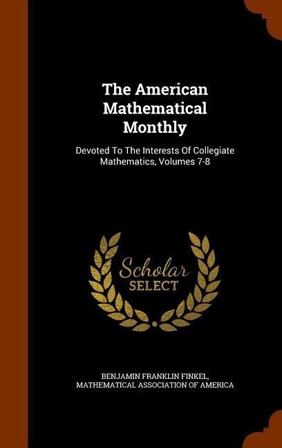 Produktbild: The American Mathematical Monthly