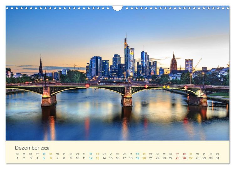 Produktbild: Deutsche Br&uuml;cken (Wandkalender 2026 DIN A3 quer), CALVENDO Monatskalender
