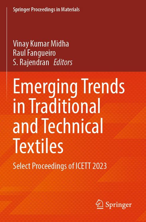 Produktbild: Emerging Trends in Traditional and Technical Textiles