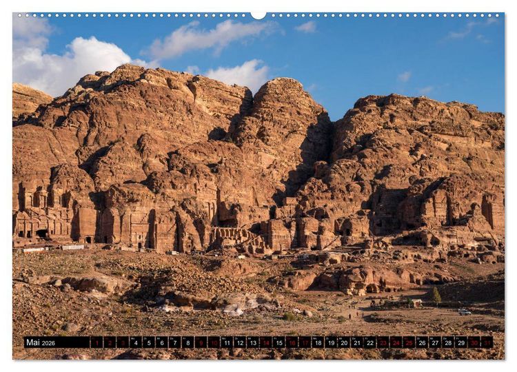 Produktbild: Petra - Jordanien (Wandkalender 2026 DIN A2 quer), CALVENDO Monatskalender
