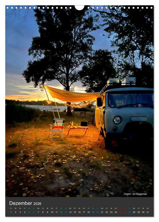 Produktbild: Camper Traum (Wandkalender 2026 DIN A3 hoch), CALVENDO Monatskalender