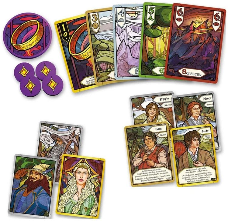 Produktbild: Der Herr der Ringe: Die Gef&auml;hrten - Das Stichspiel