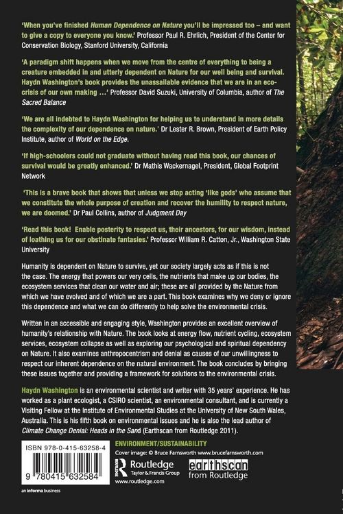 Produktbild: Human Dependence on Nature