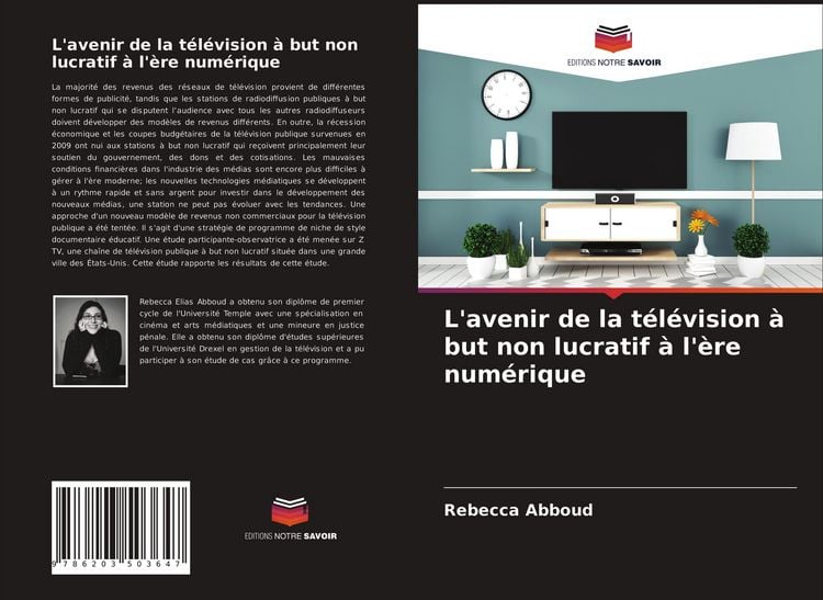 Produktbild: L'avenir de la t&eacute;l&eacute;vision &agrave; but non lucratif &agrave; l'&egrave;re num&eacute;rique