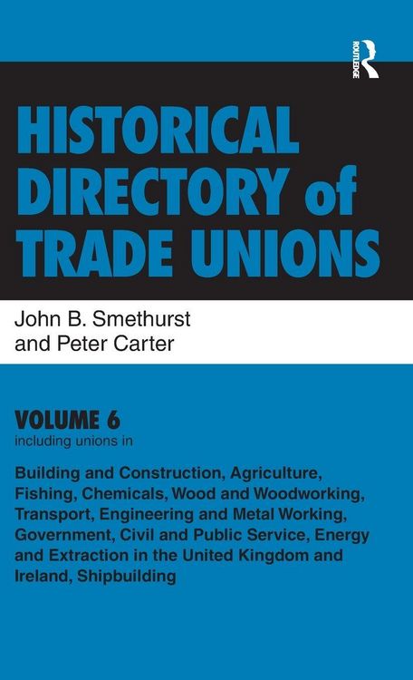 Produktbild: Historical Directory of Trade Unions