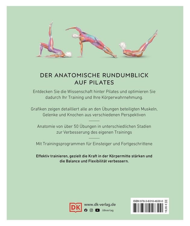 Produktbild: Pilates - Die Anatomie verstehen