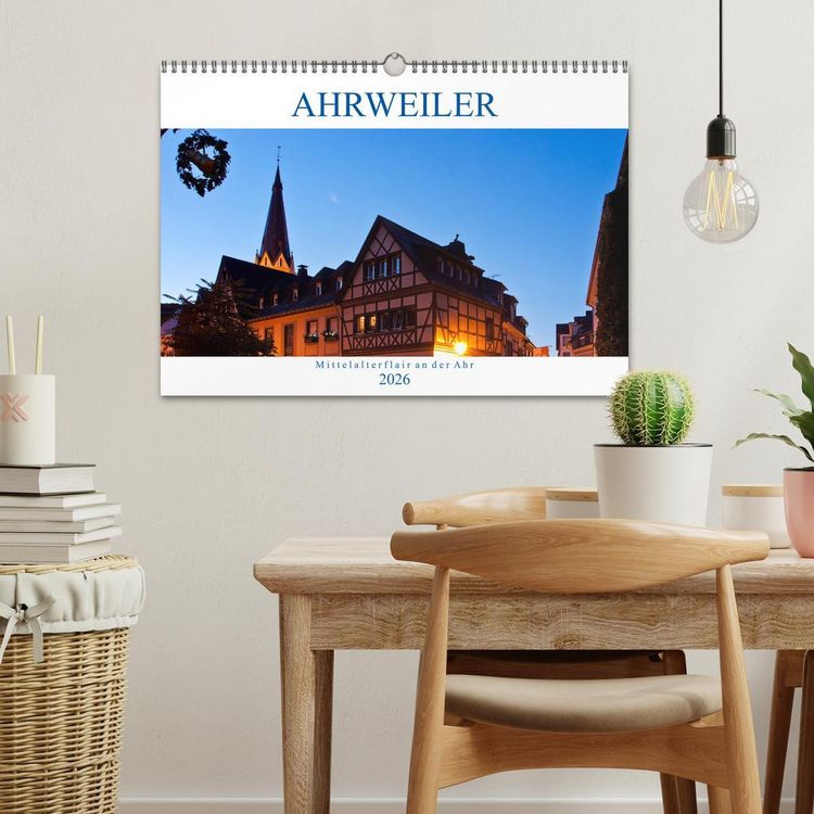Produktbild: Ahrweiler - Mittelalterflair an der Ahr (Wandkalender 2026 DIN A3 quer), CALVENDO Monatskalender