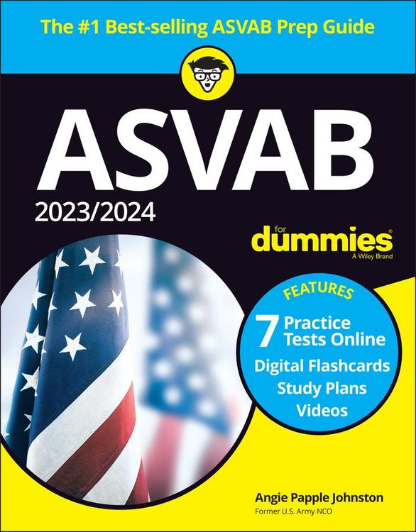 Produktbild: 2023 / 2024 ASVAB For Dummies (+ 7 Practice Tests, Flashcards, & Videos Online)