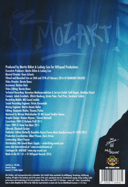 Produktbild: Mozart! - Das Musical - Live aus dem Raimundtheater