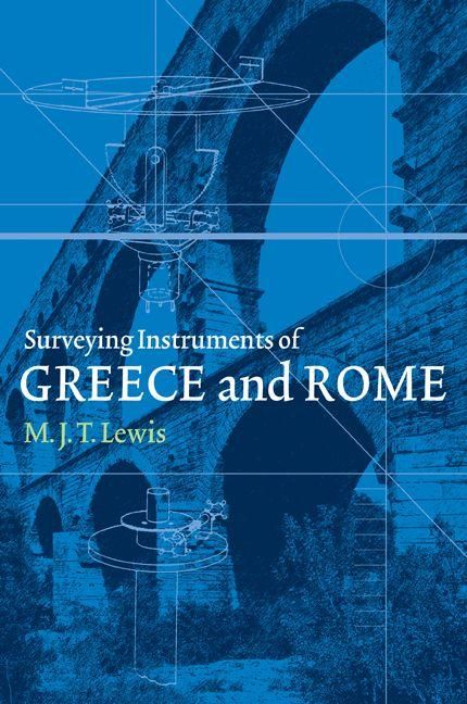 Produktbild: Surveying Instruments of Greece and Rome