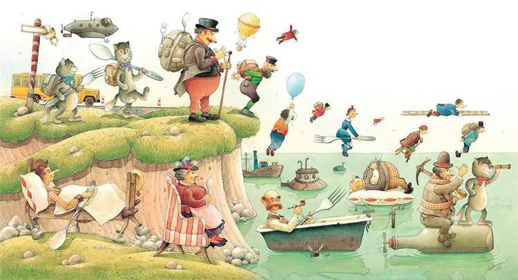 Produktbild: Die Reise ins Schlaraffenland