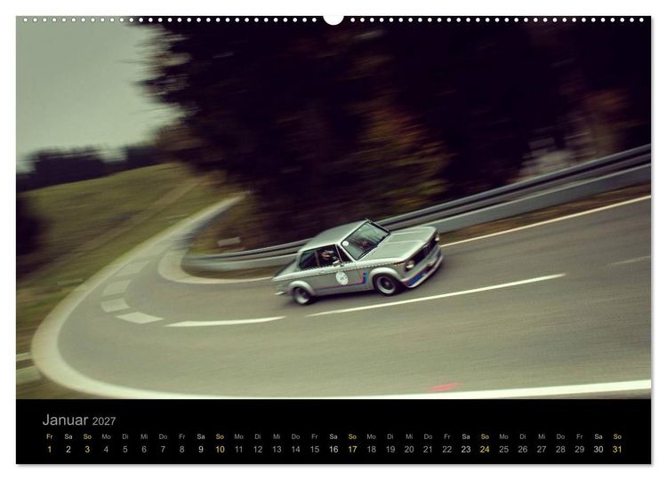 Produktbild: Classic BMW Racing (Wandkalender 2027 DIN A2 quer), CALVENDO Monatskalender