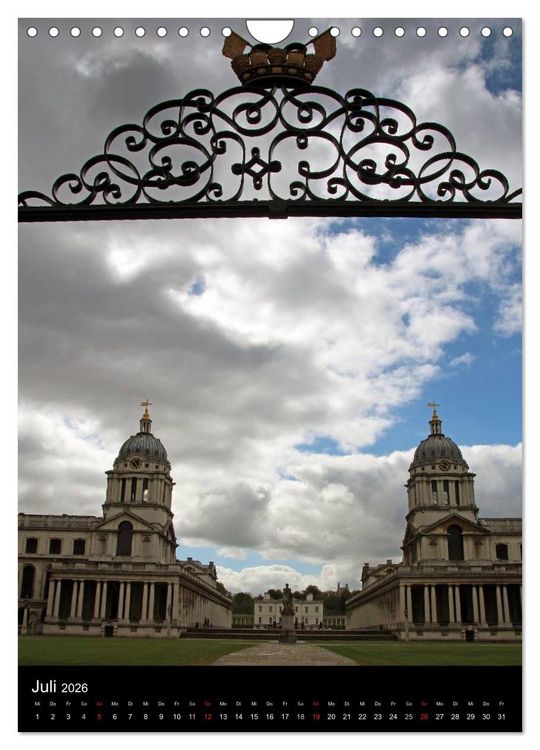 Produktbild: London - Impressionen (Wandkalender 2026 DIN A4 hoch), CALVENDO Monatskalender