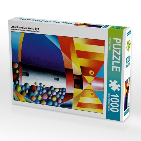 Produktbild: CALVENDO Puzzle Leuchtturm List West, Sylt 1000 Teile Lege-Gr&ouml;&szlig;e 48 x 64 cm Foto-Puzzle Bild von Gerhard Kraus