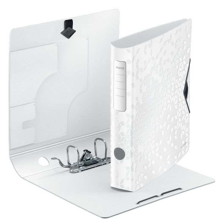 Produktbild: Ordner WOW 180&deg; schmal weiss