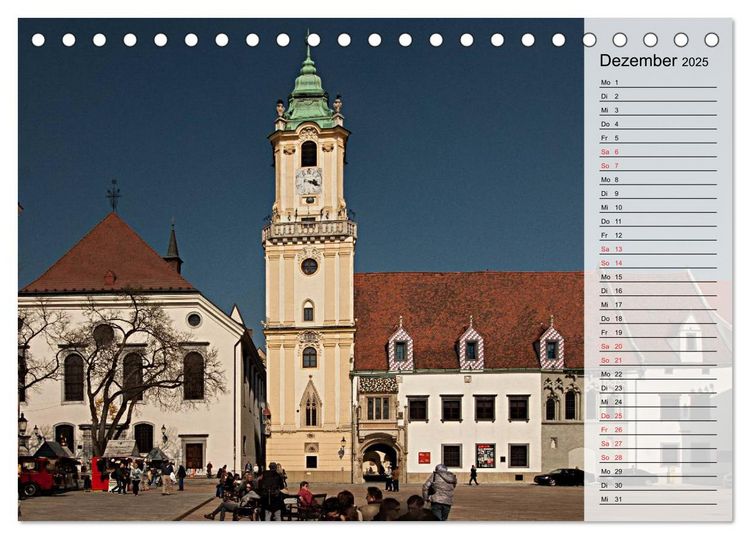 Produktbild: Slowakei (Tischkalender 2025 DIN A5 quer), CALVENDO Monatskalender