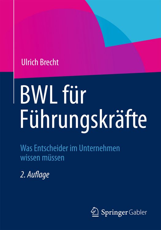 Produktbild: BWL f&uuml;r F&uuml;hrungskr&auml;fte