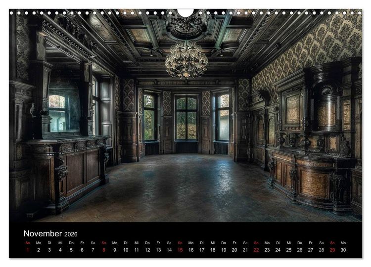 Produktbild: Lost Places - Auch der Verfall hat seinen Charme (Wandkalender 2026 DIN A3 quer), CALVENDO Monatskalender