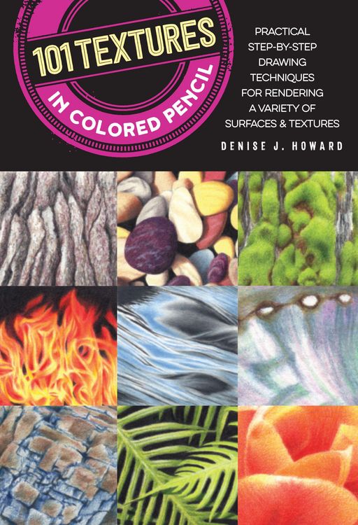 Produktbild: 101 Textures in Colored Pencil